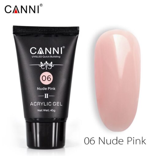 06 45ml CANNI Acrylic PolyGel Nude Pink UV LED TIENDA OFICIAL EN