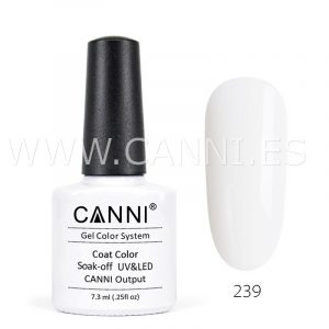239 7.3ml CANNI Milky White UV/LED esmalte permanente (Blanco de